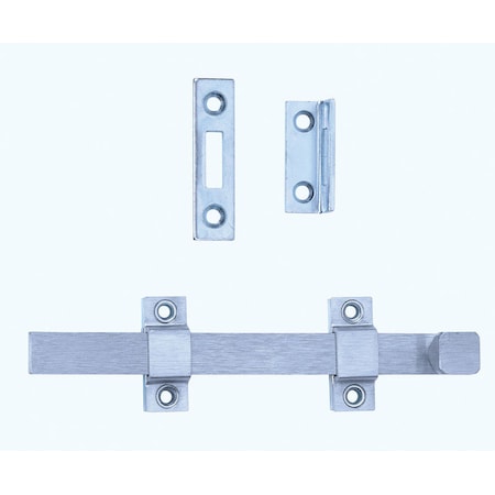 Tell Tell Satin Chrome Solid Brass Surface Bolt DT100017